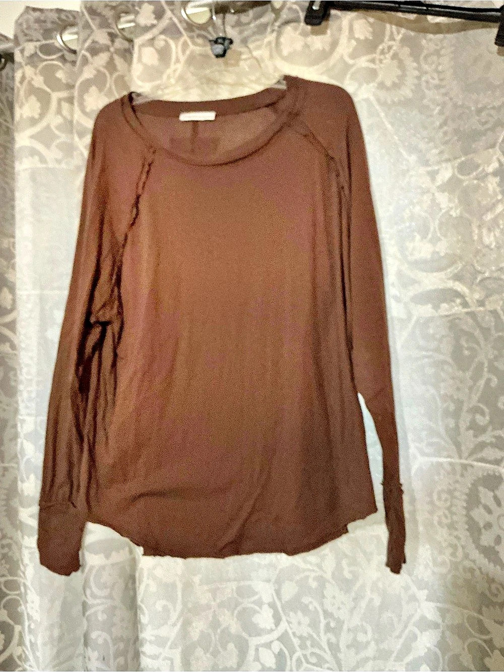 ZENANA Brown Long Sleeve